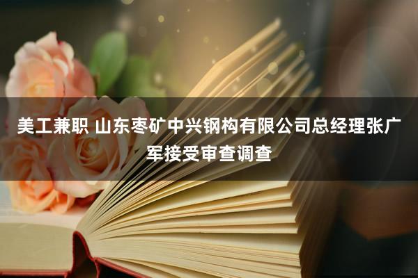 美工兼职 山东枣矿中兴钢构有限公司总经理张广军接受审查调查